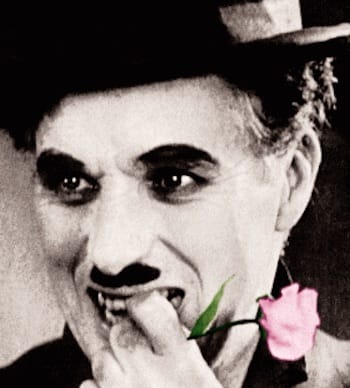 Charlie Chaplin - finger in mouth